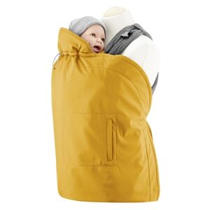 mamalila Couverture de portage softshell Allrounder moutarde