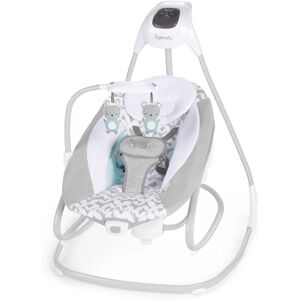 Aomdom balancelle bebe electrique,transat bébé e pour enfants jusqu'à 9 kg  de poids,avec télécommande et wireless pour Style de contrôle APP,balancelle  bébé avec harnais de sécurité 5 points en destockage et reconditionné