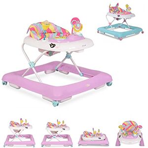 Cangaroo Licorne 4040 Trotteur pour bébé avec centre de jeu à partir de 6 mois Rose - Publicité