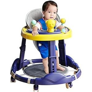 Volu Trotteur Pour Bébé, Trotteur D'apprentissage Assis Pour Se Tenir Debout, Trotteur Avec Roues, Tapis De Trampoline Détachable, Trotteur D'activité Avec Jouets, Trotteur Réglable Pour Garçons Et Fil - Publicité