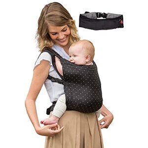 INFANTINO Zip Ergonomic Travel Carrier Ergonomic face-in compact, front and back carry, for unisex-baby, newborns and toddlers 12lbs- 40lbs / 5.4 18.1 kg - Publicité