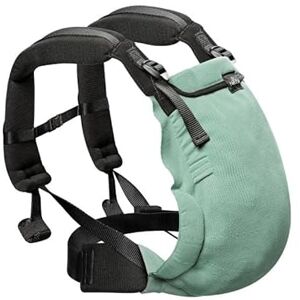 NEOBULLE Néobulle Sac à dos évolutif pour bébé   My Néo   Adaptable avec tissu 3D léger et respirant en polyamide 100% recyclé Tissu de foulard   Jusqu'à 12 mois   Vert - Publicité