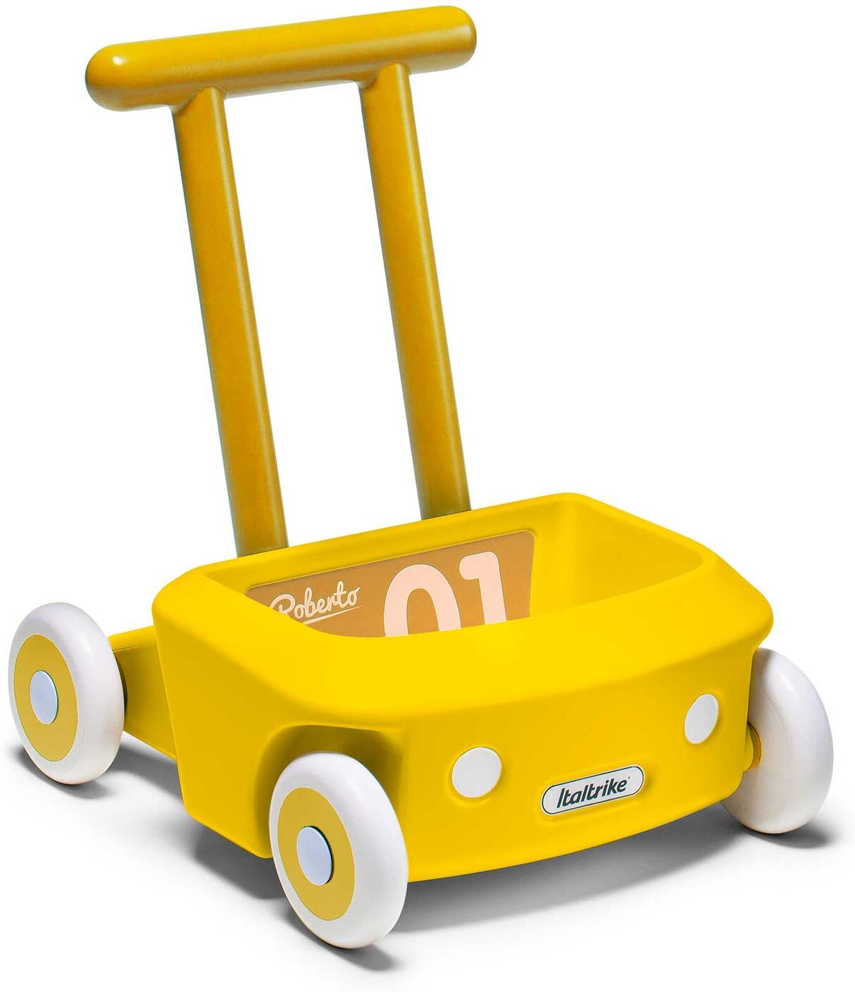 Italtrike Trotteur bébé jaune Jaune 34x42x41cm