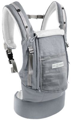 Love Radius Porte bébé PhysioCarrier en coton gris