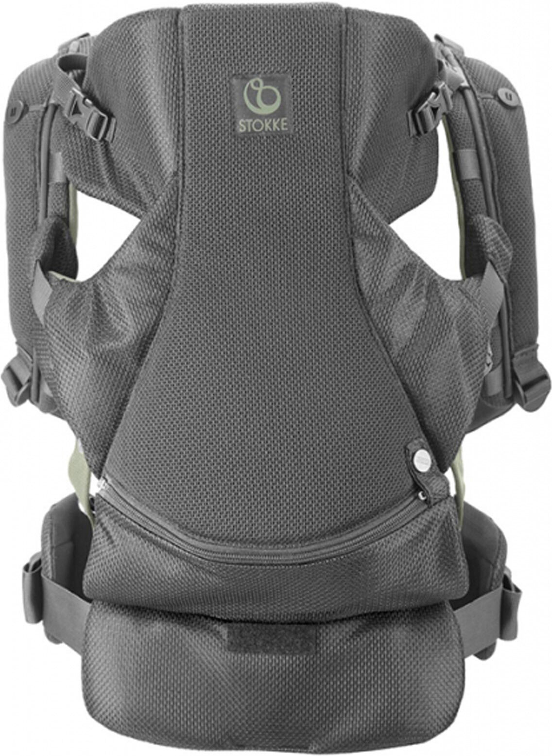 STOKKE Mάρσιπος Stokke MY CARRIER Front Green Mesh