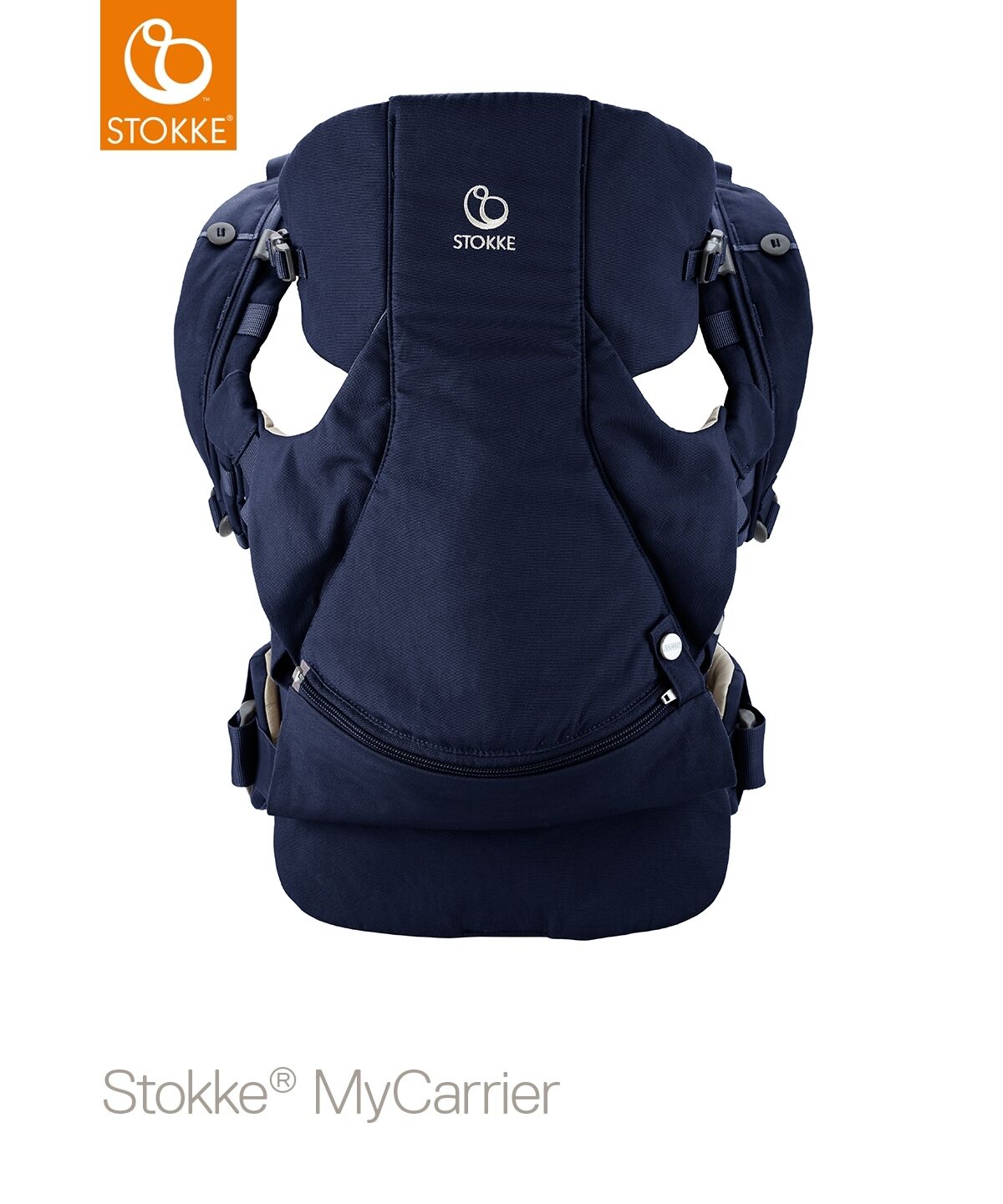 STOKKE Μάρσιπος Stokke My Carrier Front & Back  Deep Blue