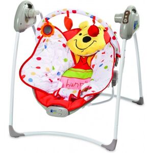 Primi Sogni Disney Glow To Sleep Sdraietta e Altalena Elettrica Automatica DUAL EASY WINNIE THE POOH