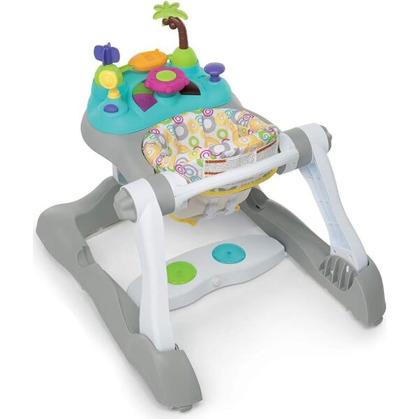 foppapedretti 9700304501 baby pilot girello centro attività 3 in 1 prime attività per bambini da 6+ mesi - 9700304501