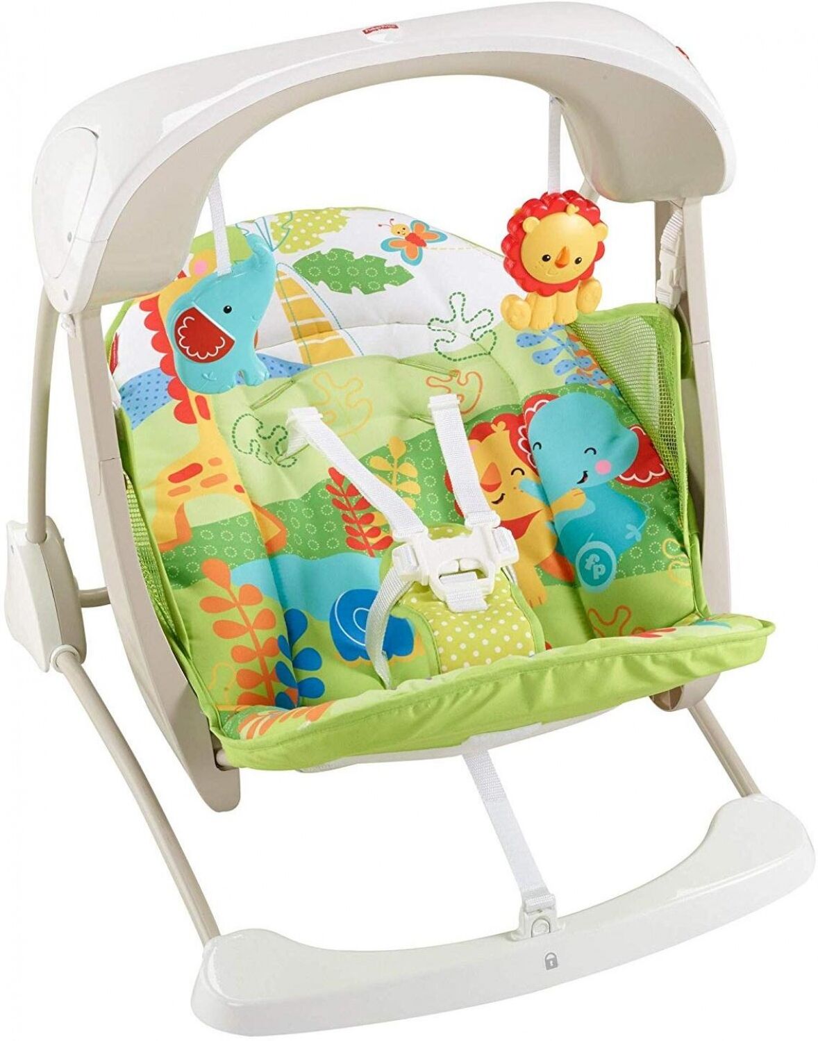 Fisher Price Altalena Fisher Price Baby Gear Salvaspazio 2 in 1