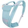 ZSLD 4-in-1 cabriolet babydrager, ergonomische babydrager, zachte en ademende babydragers, rugzak voor en achter voor peuters of zuigelingen, blauw