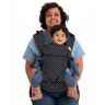 Beco Baby Carrier Beco Gemini draagzak voor pasgeborenen tot peuter 100% katoenen babydraagzak, draagzak voor baby's, draagzak voor baby's met verstelbare stoel, ergonomische draagzak 7-35 lbs (Iris)