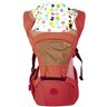 DorkasDE babydrager draagriem ademend babydrager buikdrager rugdrager en heupdrager 4-in-1 omkeerbaar babydrager (3 – 10 kg, 3 – 14 maanden) rood