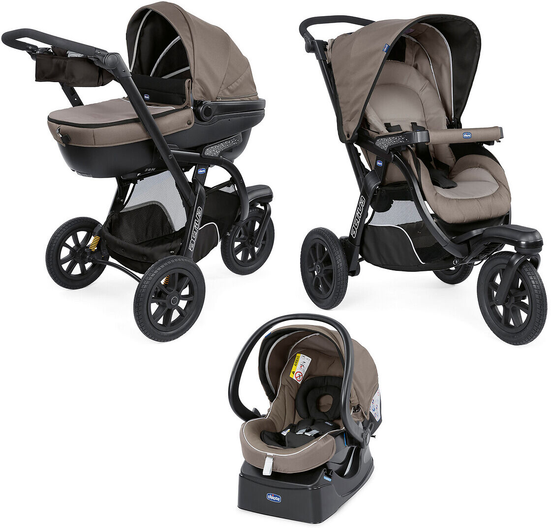 Chicco Trio activ3 top   Preto/Bege