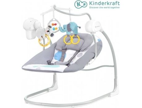 Kinderkraft Espreguiçadeira de Baloiço MINKY Mint