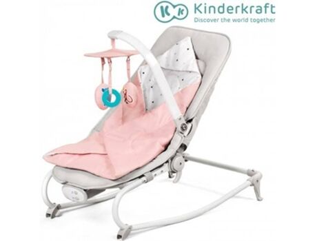 Kinderkraft Espreguiçadeira FELIO Rosa