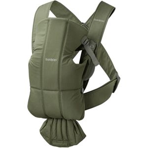 BabyBjörn Baby Carrier Mini, Woven, Dark Green