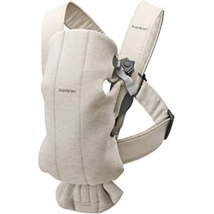 21087 BabyBjörn Baby Carrier Mini, 3D Jersey, Light Beige