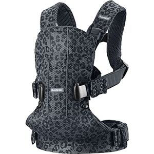 BabyBjörn Baby Carrier One, 3D Mesh, Anthracite/Leopard