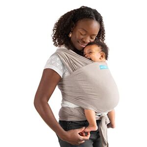Moby Wrap Baby Carrier Element Baby Wrap Carrier for Newborns & Infants #1 Baby Wrap Baby Gift Keeps Baby Safe & Secure Adjustable for All Body Types Perfect for Mom & Dad Taupe