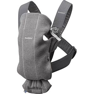 BabyBjörn Baby Carrier Mini, 3D jersey, Dark grey