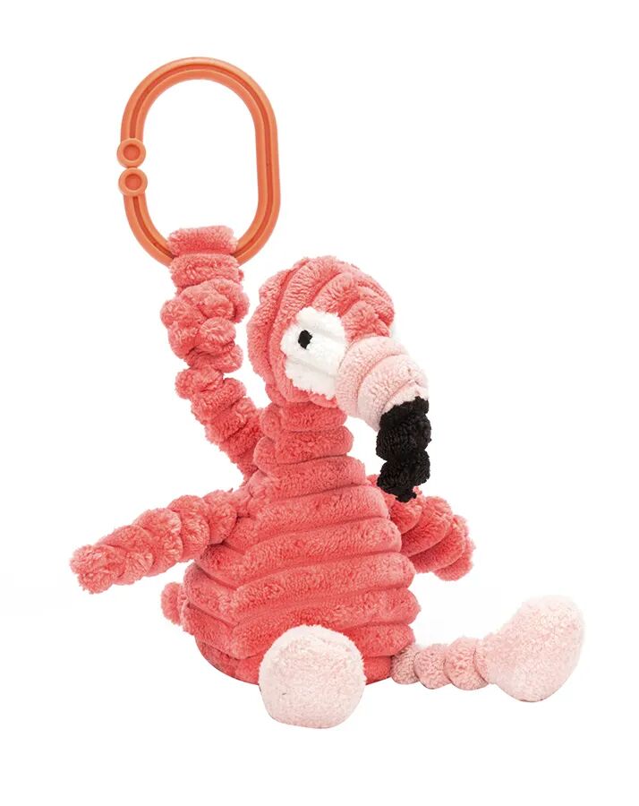 Jellycat Greifling CORDY ROY BABY FLAMINGO (14cm) in pink