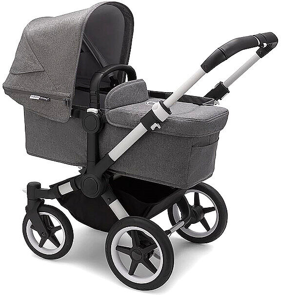 Auf Lager BUGABOO Kombikinderwagen Donkey 3 Mono komplett 8717447136576 grau EG