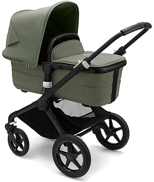 Auf Lager BUGABOO Kombikinderwagen Fox3 Komplett Set Schwarz / Gruen 8717447143413 grün EG