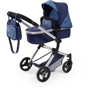 Bayer Kombi-Puppenwagen »Vario, Blau«, inkl. Wickeltasche Blau