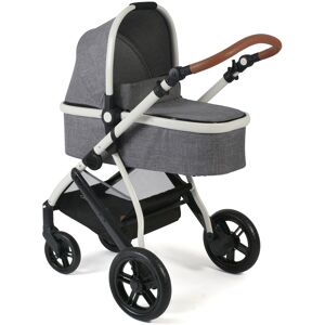 CHIC4BABY Kombi-Kinderwagen »Torre, Melange Grau«, 15 kg, ; Kinderwagen Melange Grau