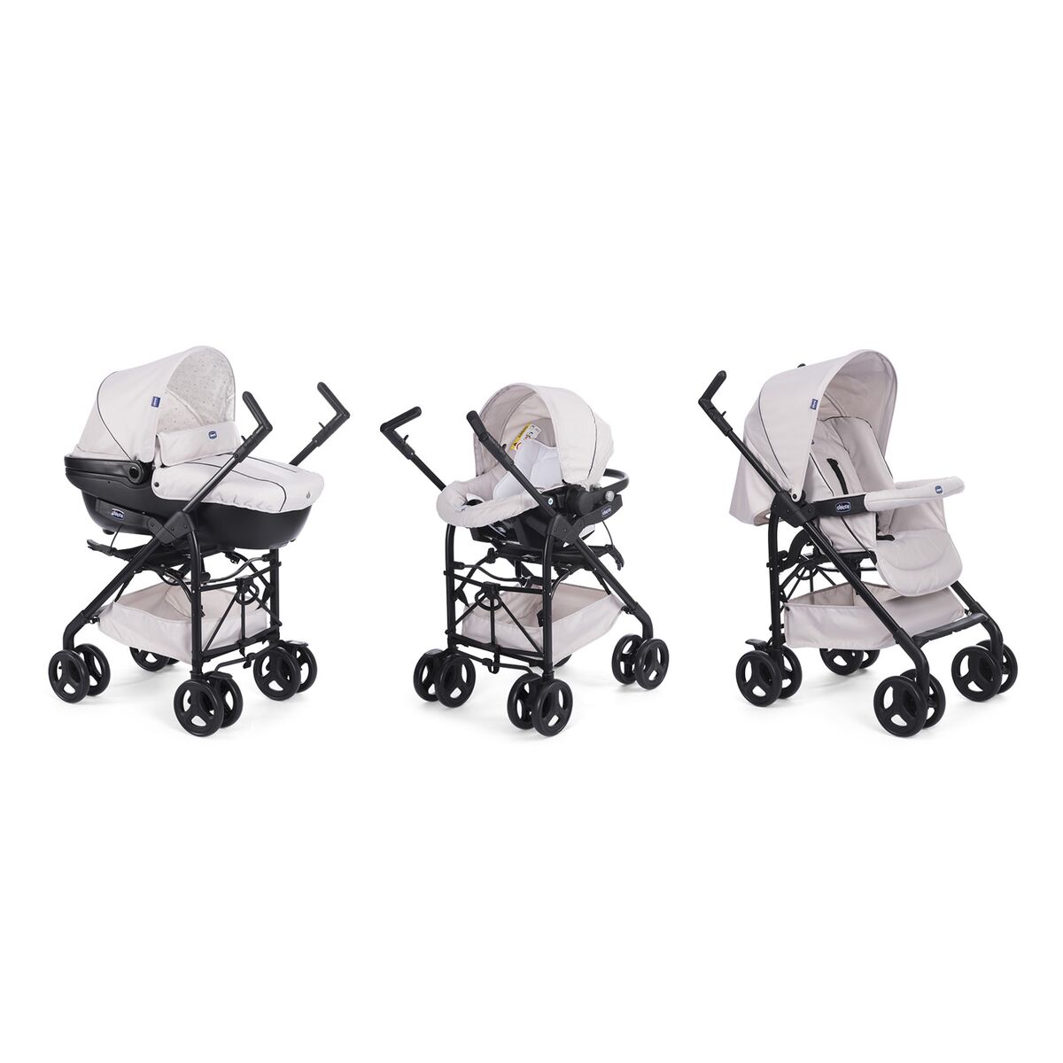 Chicco Kombi-Kinderwagen Trio Sprint GRAU