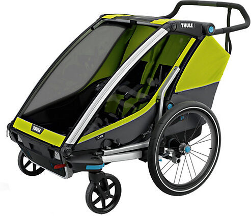 Thule Fahrradanhänger Chariot Cab 2, grau/grün