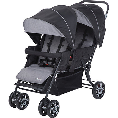 Safety 1st Geschwisterwagen Teamy, Black Chic schwarz