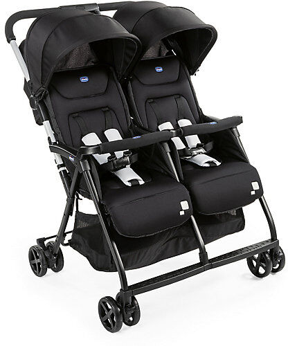 CHICCO Zwillingsbuggy Ohlalà Twin, schwarz