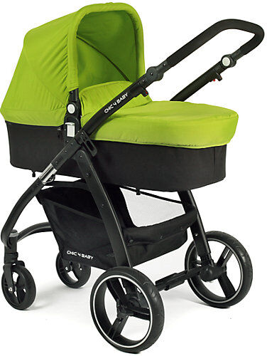 Chic 4 Baby Kombi Kinderwagen Volare, grün/schwarz schwarz/grün