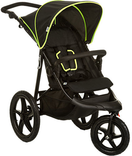 Hauck Buggy Runner, black/neon yellow gelb