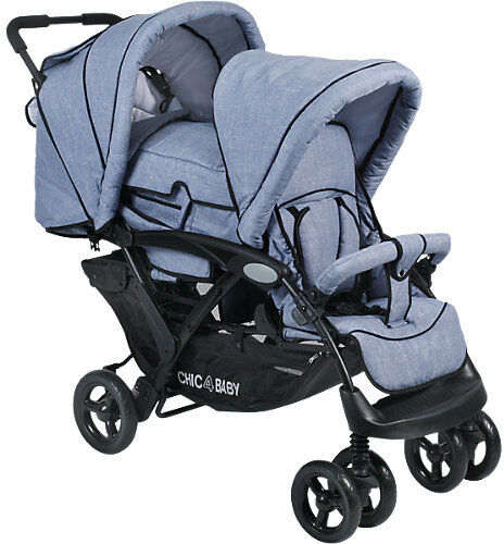 Chic 4 Baby Geschwisterwagen Duo, hellblau