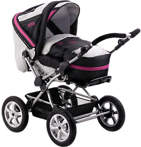 Chic 4 Baby Kombi Kinderwagen Viva, grau