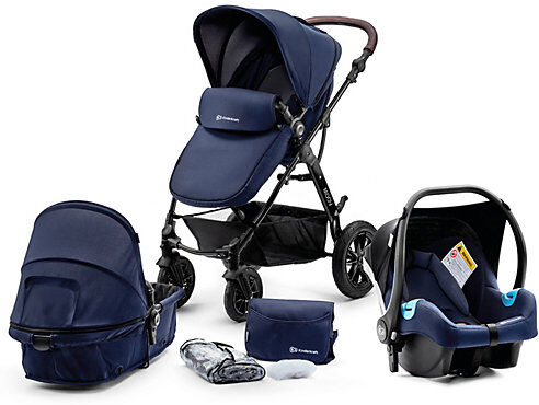 Kinderkraft Kombi Kinderwagen Moov, 3in1, dunkelblau