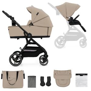 KinderKraft Klapvogn - Yoxi 2In1 Sand Beige