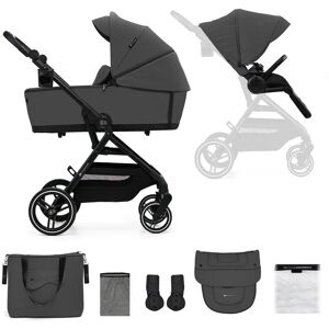 KinderKraft Klapvogn - Yoxi 2In1 Moonlight Grey