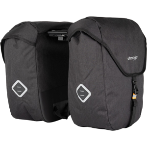 Atran Velo Zap Avs Black Sidetaskesæt, 2 X 25l - Sort