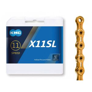 Kmc X11 Super Light Gold 11-Speed Kæde, 118 Link - Guld