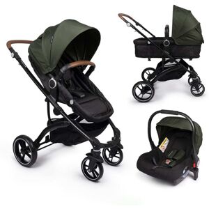 Little World 3-i-1 klapvogn City Walker Limited Edition armygrøn