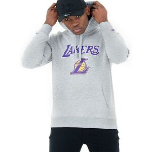 New Era Hættetrøje - Lakers - Gråmeleret - New Era - M - Medium - Hættetrøje