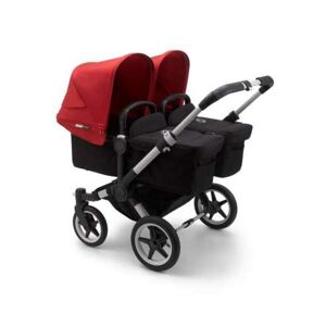 Bugaboo Donkey 3 Gemelar Chasis Aluminio/Base Negro Completo