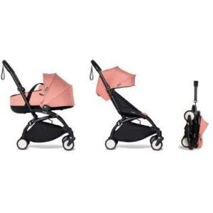 BABYZEN YOYO2 SILLA DUO + CHASIS NEGRO CON BASSINET + PACK +6 MESES