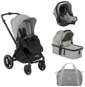 Cochecito Muum Pro  trio JANE U05 Dim Grey (gris)