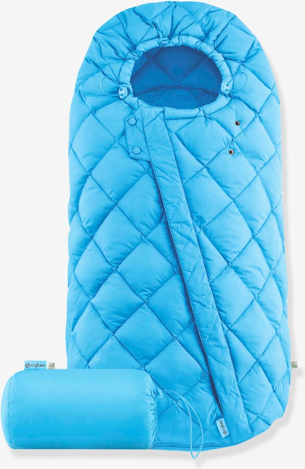 Saco cubrepiés compacto Snogga 2 CYBEX azul turquesa