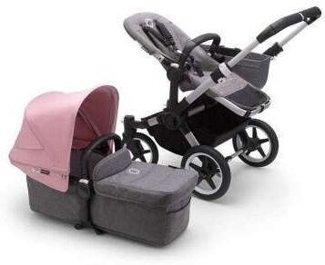 Bugaboo Donkey 3 Mono Chasis Alum/Base Gris Melange