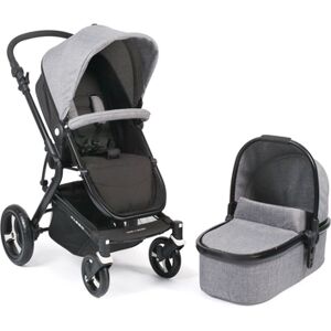 Poussette combinée PASSO jeans gris